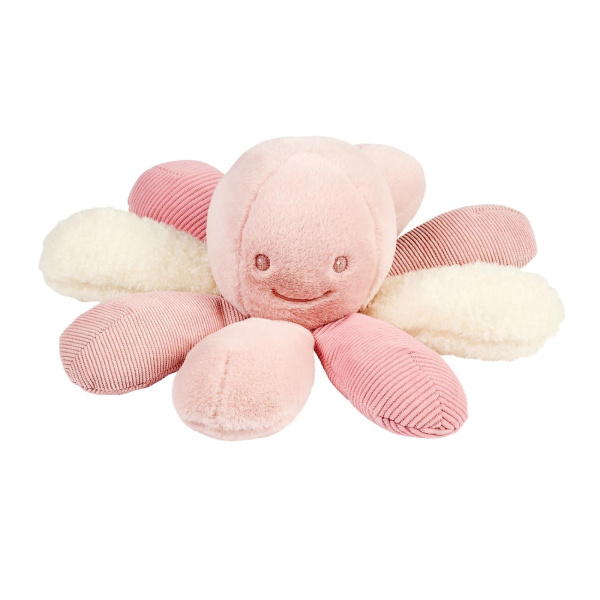 Pieuvre activité rose poudrée lapidou Nattou