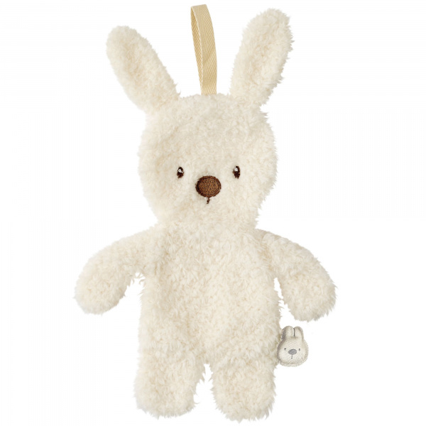 Doudou rhino bouclette caramel bouclette Nattou