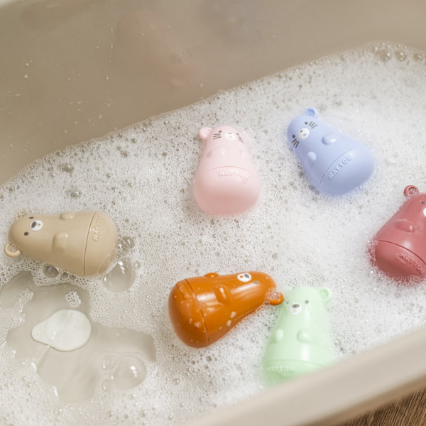 Set 3 aspergeurs bain silicone Nattou