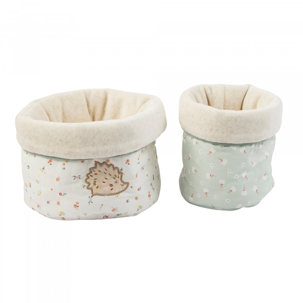 Set 2 panières mila et zoé Nattou