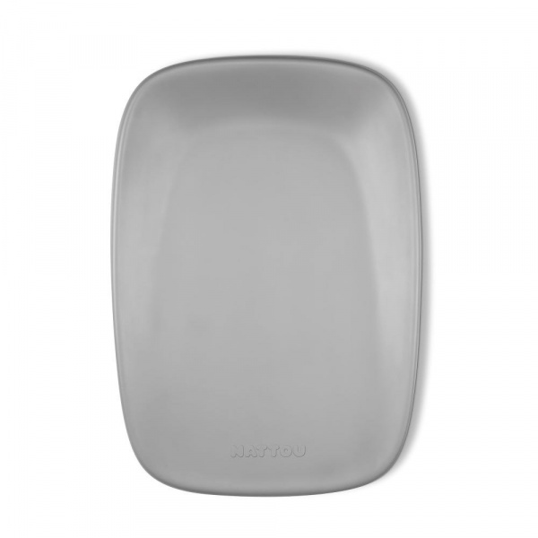 Matelas à langer en mousse softy gris Nattou