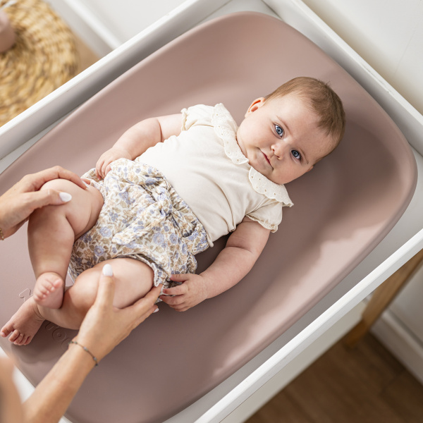 Matelas à langer en mousse softy beige Nattou
