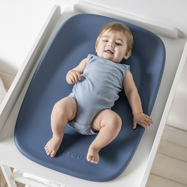 Matelas à langer en mousse softy beige Nattou