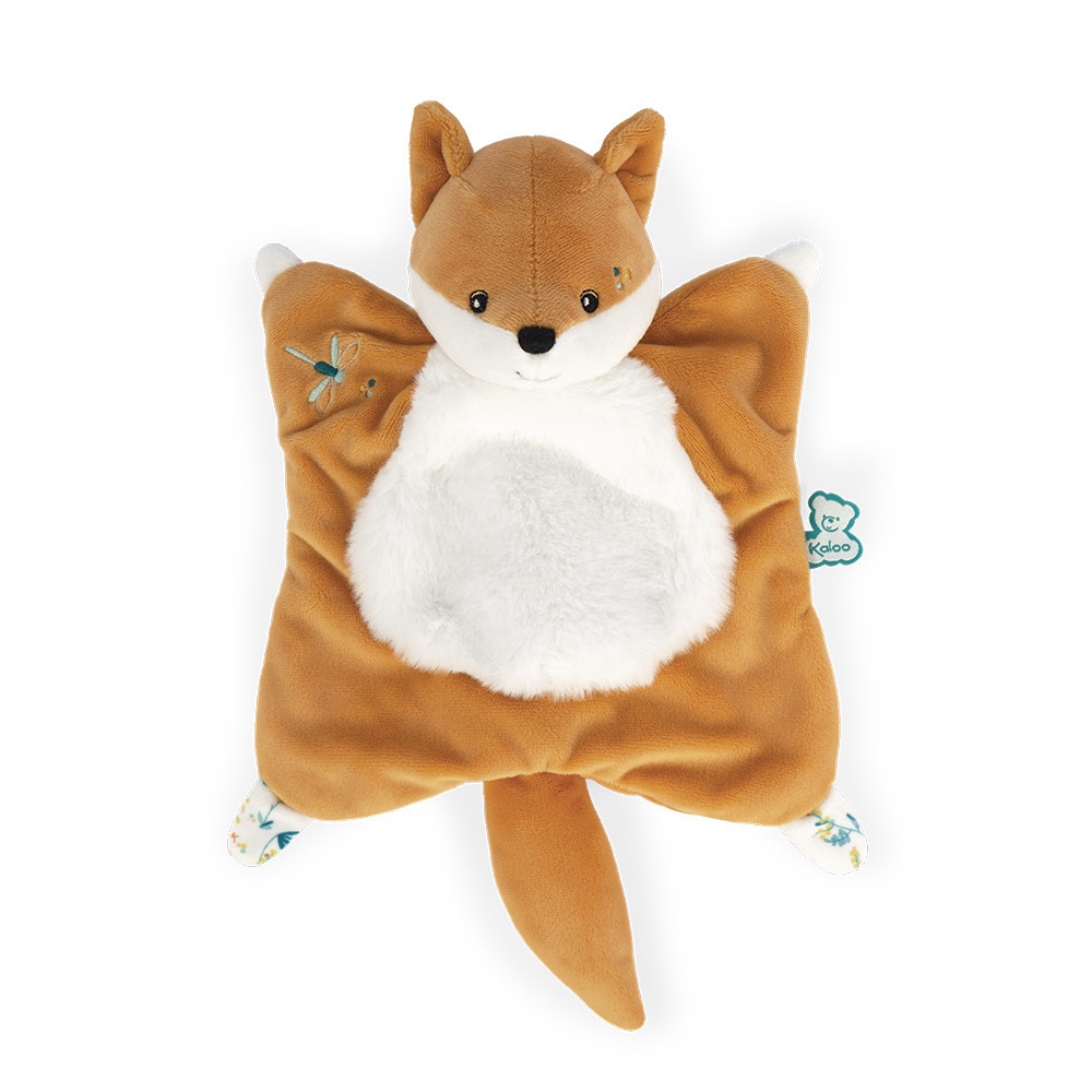 Doudou plat attache tétine Renard - Jollein