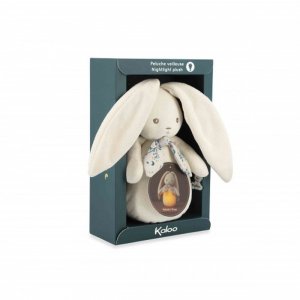 Peluche veilleuse nomade lapin crème Kaloo