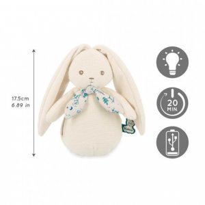 Peluche veilleuse nomade lapin crème Kaloo