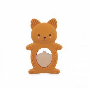 Lot de 2 anneaux de dentition et réfrigérant ecureuil Kaloo