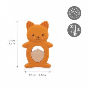 Lot de 2 anneaux de dentition et réfrigérant ecureuil Kaloo