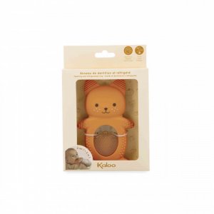 Lot de 2 anneaux de dentition et réfrigérant ecureuil Kaloo