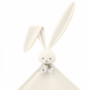 Couverture doudou lapin 80 x 70 cm crème Kaloo
