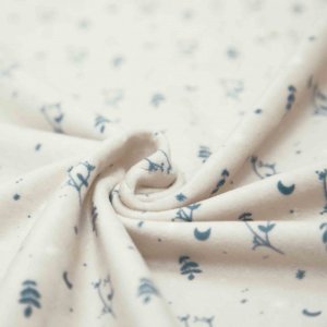 Couverture doudou lapin 80 x 70 cm crème Kaloo