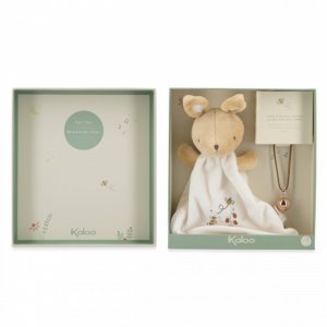 Coffret naissance doudou et collier bola Kaloo