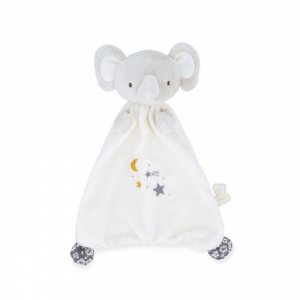 Coffret naissance doudou et collier bola elephant Kaloo