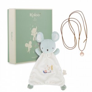 Coffret naissance doudou et collier bola Kaloo