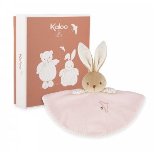Doudou rond lapin rose Kaloo