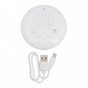 Peluche manchot enregistreuse et bruits blanc bleu Kaloo