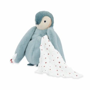 Peluche à bisous pingouin vert Kaloo