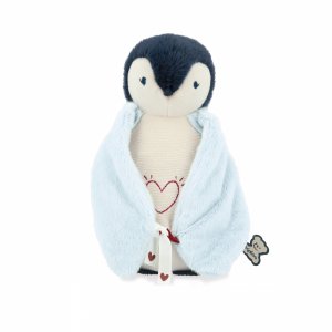 Peluche veilleuse pingouin bleu Kaloo