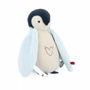 Peluche veilleuse pingouin bleu Kaloo