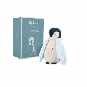 Peluche veilleuse pingouin bleu Kaloo