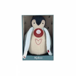 Peluche veilleuse pingouin bleu Kaloo