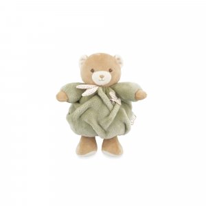 Peluche ours patapouf 17 cm vert Kaloo
