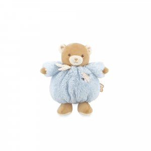 Peluche ours patapouf 17 cm bleu Kaloo