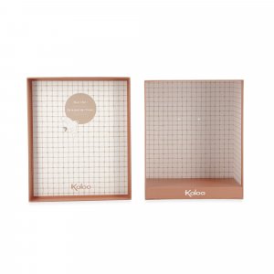 Peluche ours patapouf 17 cm bleu Kaloo