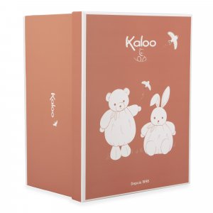 Peluche ours patapouf 25 cm bleu Kaloo