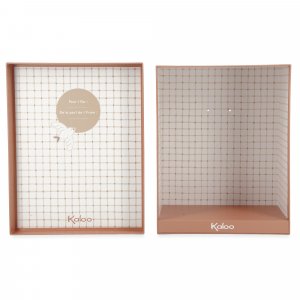 Peluche ours patapouf 25 cm bleu Kaloo