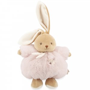 Peluche lapin patapouf 25 cm rose Kaloo
