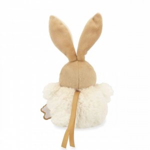 Petite peluche pompon lapin crème Kaloo