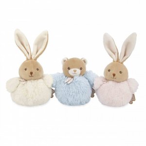 Petite peluche pompon lapin crème Kaloo
