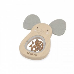 Hochet sonore en bois elephant Kaloo