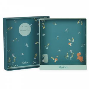 Doudou carré renard leonard Kaloo