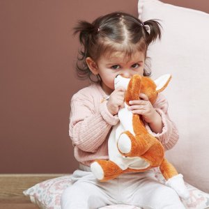 Doudou marionnette renard paprika Kaloo