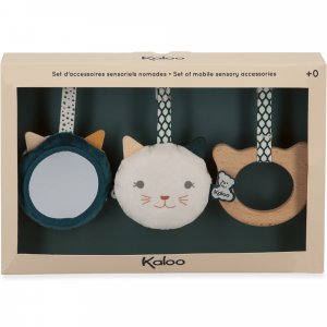 Lot de 3 jouets sensoriels à accrocher Kaloo