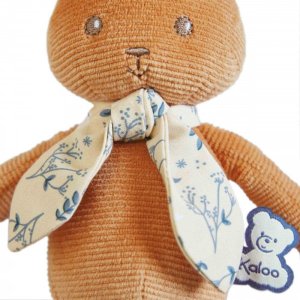 Doudou lapinoo 25 cm abricot Kaloo