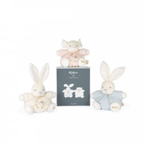 Doudou patapouf perle lapinou bleu 18 cm Kaloo