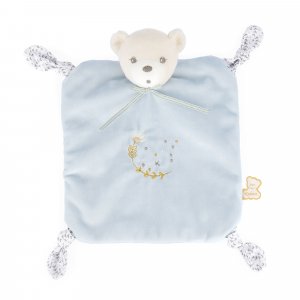 Doudou plat plume ourson 25 cm Kaloo
