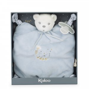 Doudou plat plume ourson 25 cm Kaloo