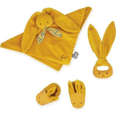 Coffret de naissance ocre
