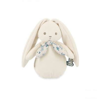 Peluche veilleuse nomade lapin crème