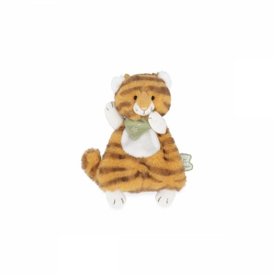 Doudou les amis 18 cm tigre papaye