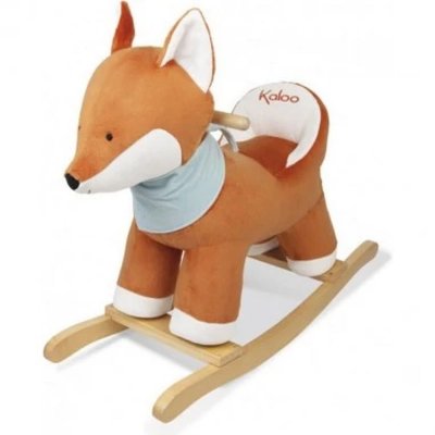 KALOO Peluche à bascule paprika le renard