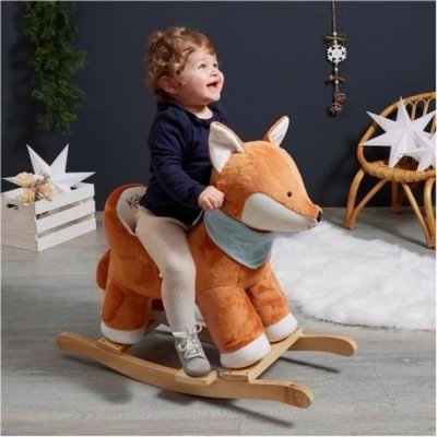 Peluche à bascule paprika le renard