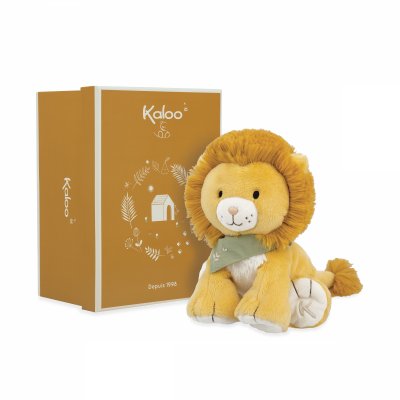 Peluche nougat le lion - 17 cm