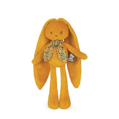 Doudou et compagnie - Boh'Aime - Doudou plat pétale Lion jaune