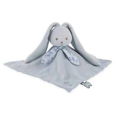 Doudou lapin lapinoo bleu