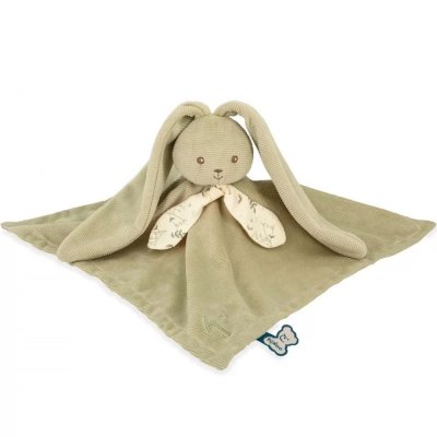 Doudou lapin lapinoo vert